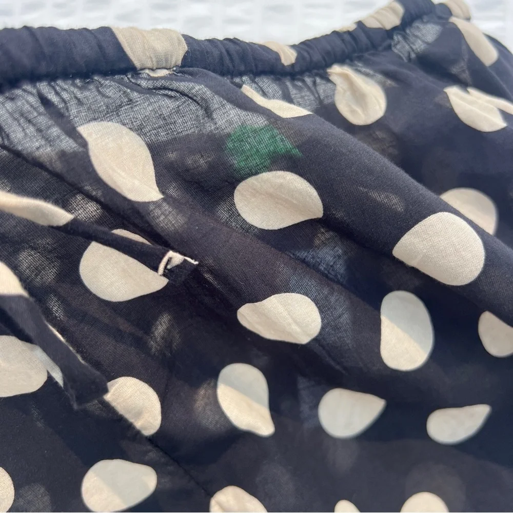 NWT J. Crew Cotton Voile Beach Short in Dot Print, XXS - Picture 6 of 9